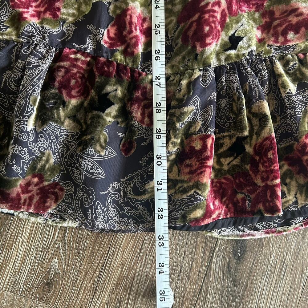 Floral Ruffle Mini Dress – Romantic Whimsical Cottagecore Y2K Charm”​ - Picture 9 of 10